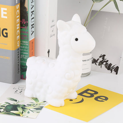 Lámpara quitamiedos de silicona llama