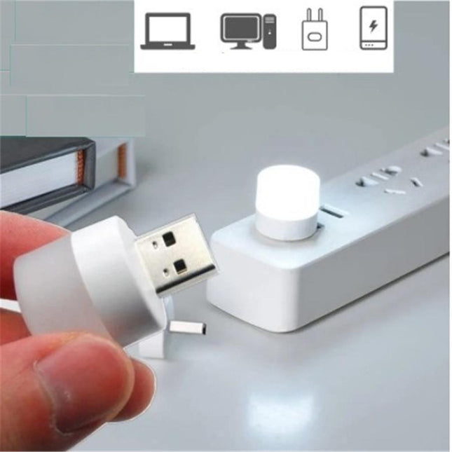 Mini luz LED nocturna portátil USB