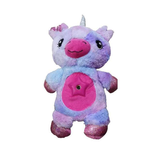 Peluche de unicornio proyector de estrellas