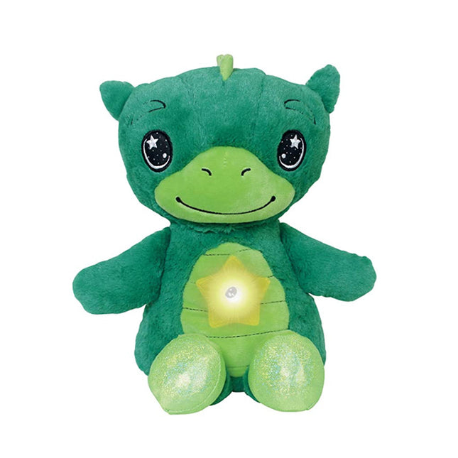 Peluche dragón con proyector de estrellas