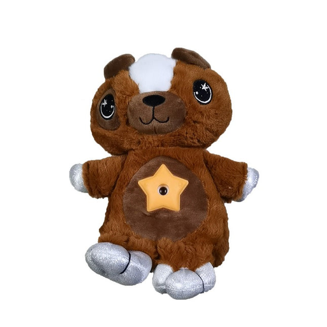 Peluche dragón con proyector de estrellas
