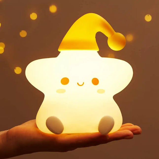 Luz quitamiedos estrella 7 colores LED