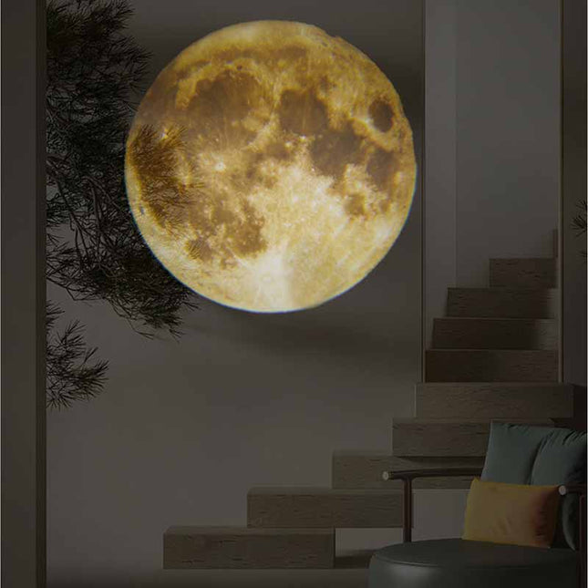 Lámpara proyector de luna para habitación