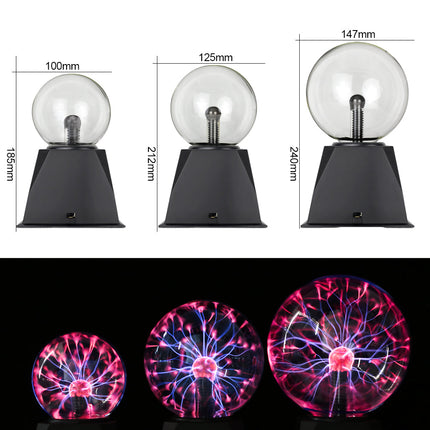 Bola de plasma mágica táctil decorativa