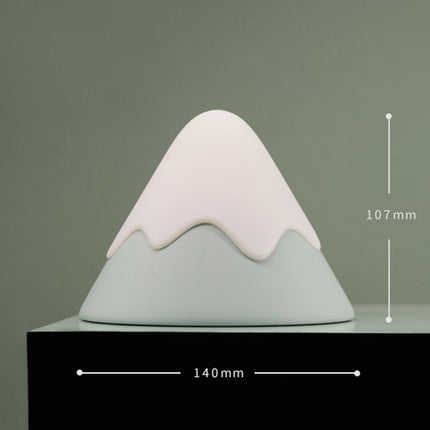 Luz nocturna de silicona montaña táctil