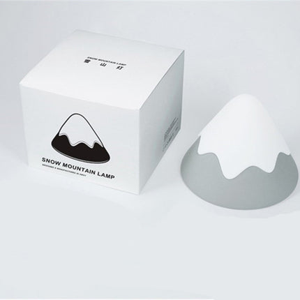 Luz nocturna de silicona montaña táctil