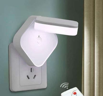 Luz de enchufe nocturna con mando