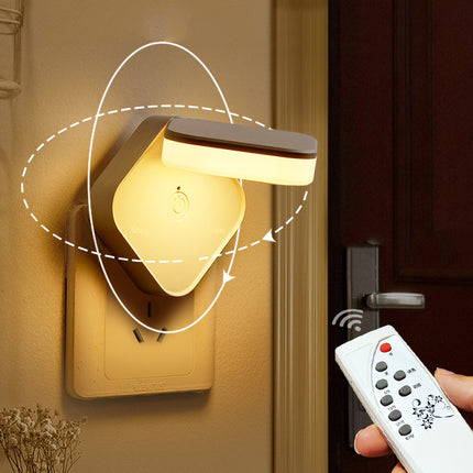 Luz de enchufe nocturna con mando