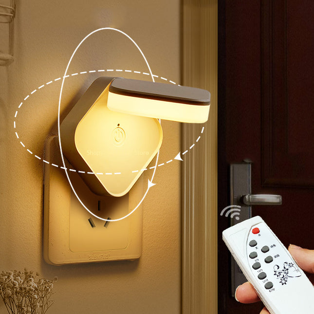 Luz de enchufe nocturna con mando