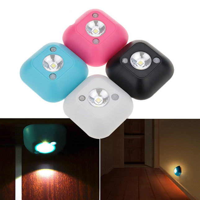 Luz nocturna inalámbrica con detector movimiento