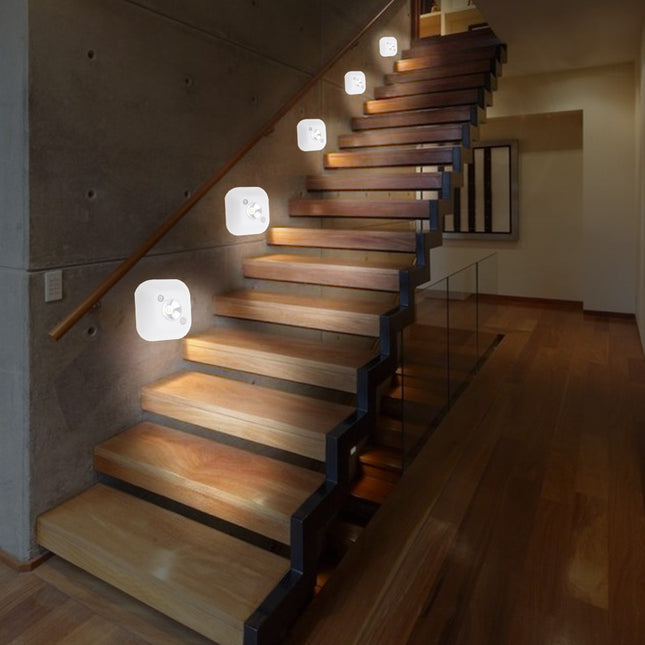 Luz nocturna inalámbrica con detector movimiento