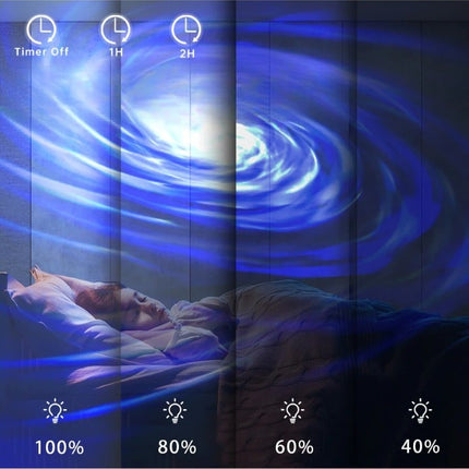 Proyector de galaxias con Bluetooth
