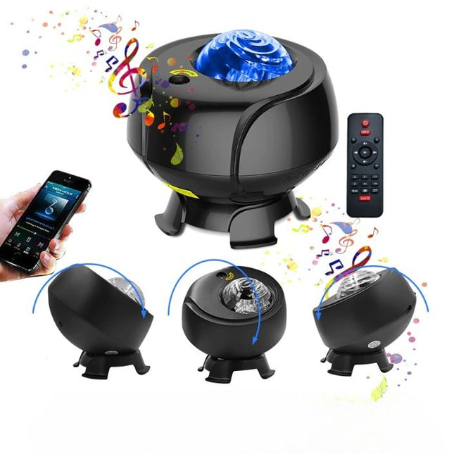 Proyector de galaxias con Bluetooth