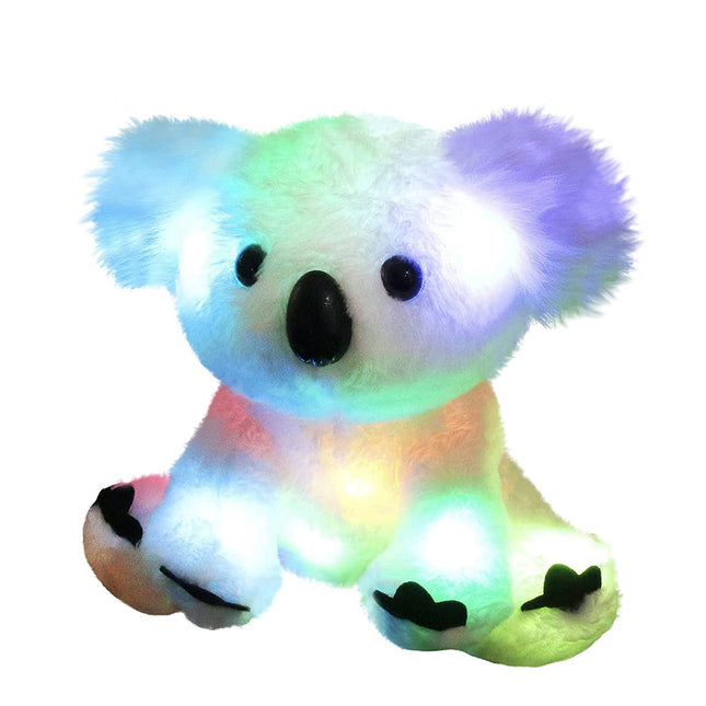 Peluche koala musical con luz