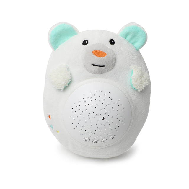 Peluche osito proyector con luz y música