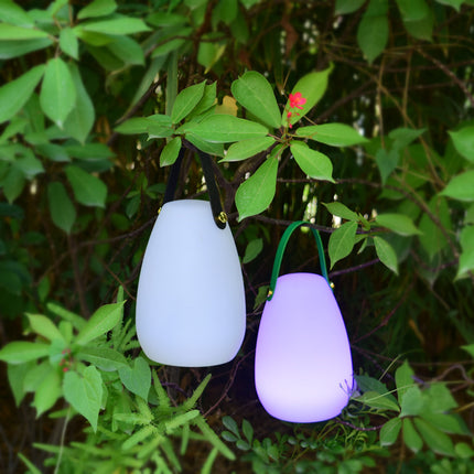 Lámpara LED portátil recargable tipo farol