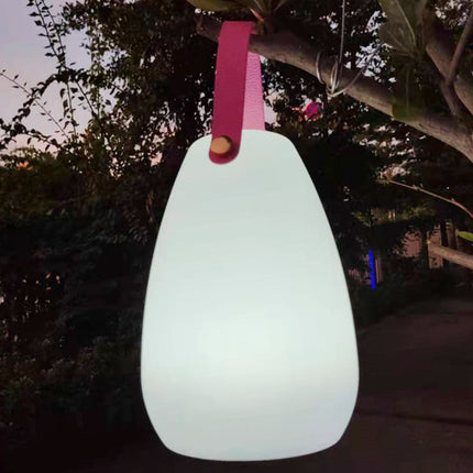 Lámpara LED portátil recargable tipo farol