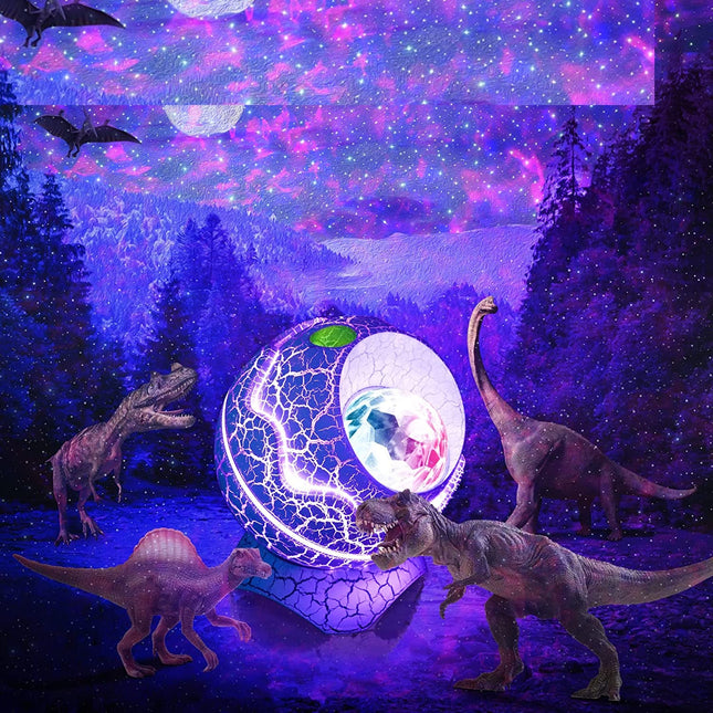 Proyector de galaxias huevo de dinosaurio