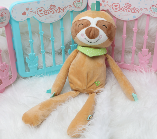 Peluche de perezoso con luz nocturna