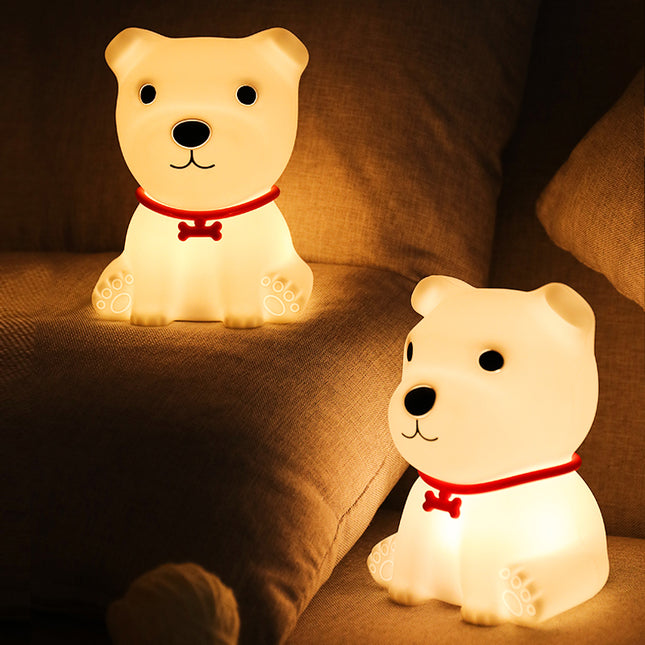 Luz quitamiedos perrito con mando distancia