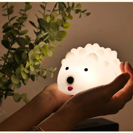 Luz quitamiedos erizo silicona recargable