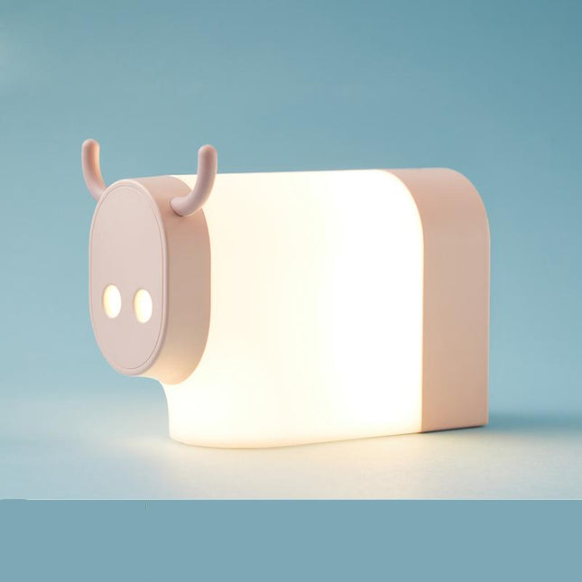 Luz de noche infantil forma vaca