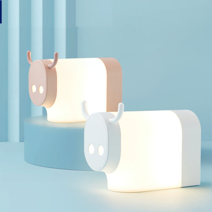 Luz de noche infantil forma vaca