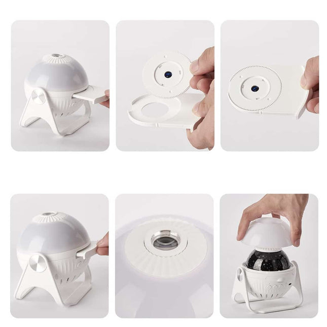 Proyector estrellas y galaxias con altavoz